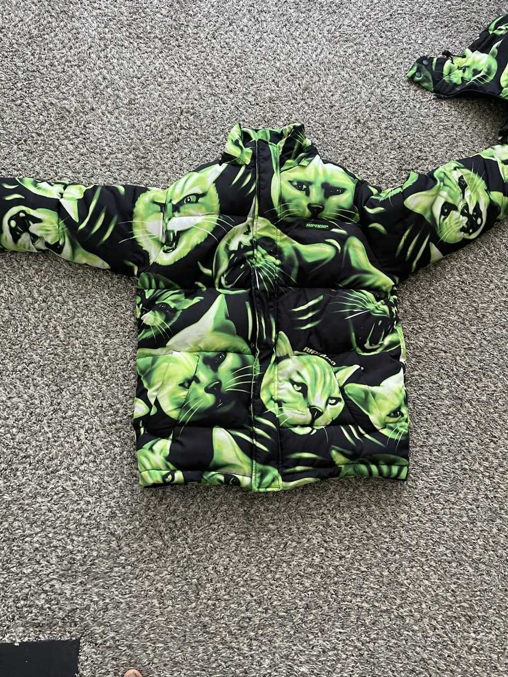 Rip N Dip RIPNDIP Neon Cat Puffer Jacket - image 2