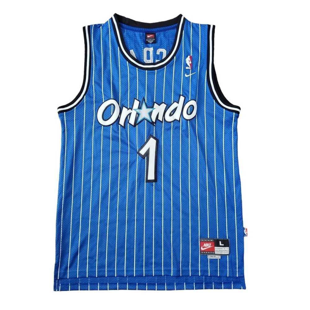 Nike Vintage Tracy McGrady Orlando Magic Blue Pin… - image 2