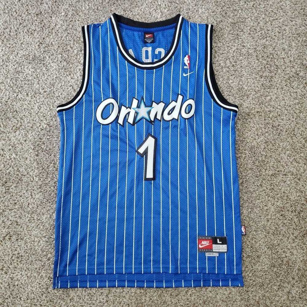 Nike Vintage Tracy McGrady Orlando Magic Blue Pin… - image 4