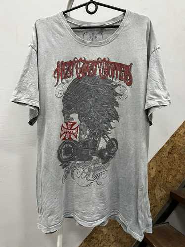 Choppers × MOTO vtg West Coast Choppers Moto T-Shi