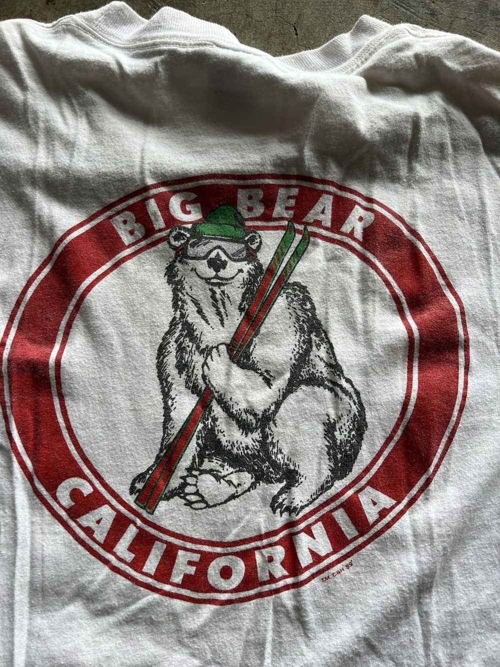 Vintage XL 1989 vintage big bear California graph… - image 2