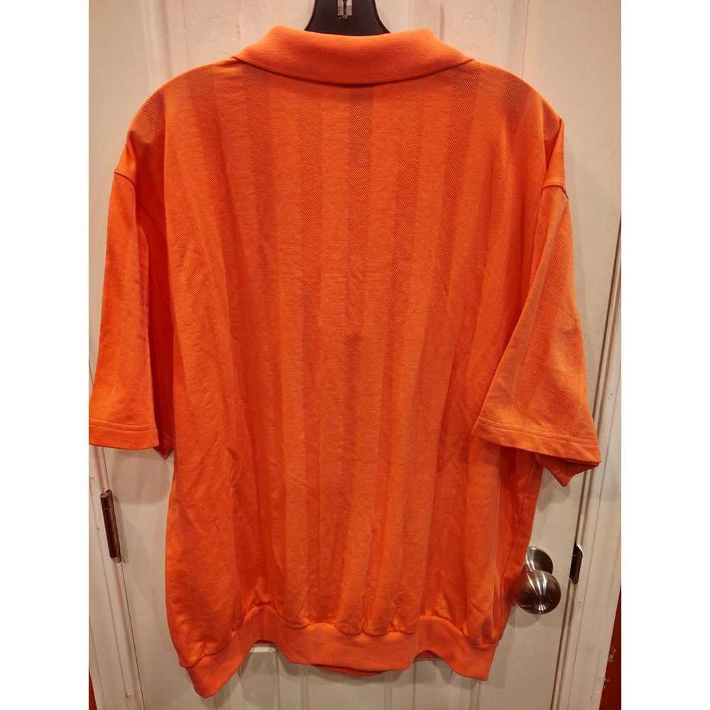 Other VTG TropiCool Mens Shirt XL Orange 1/4 Zip … - image 1