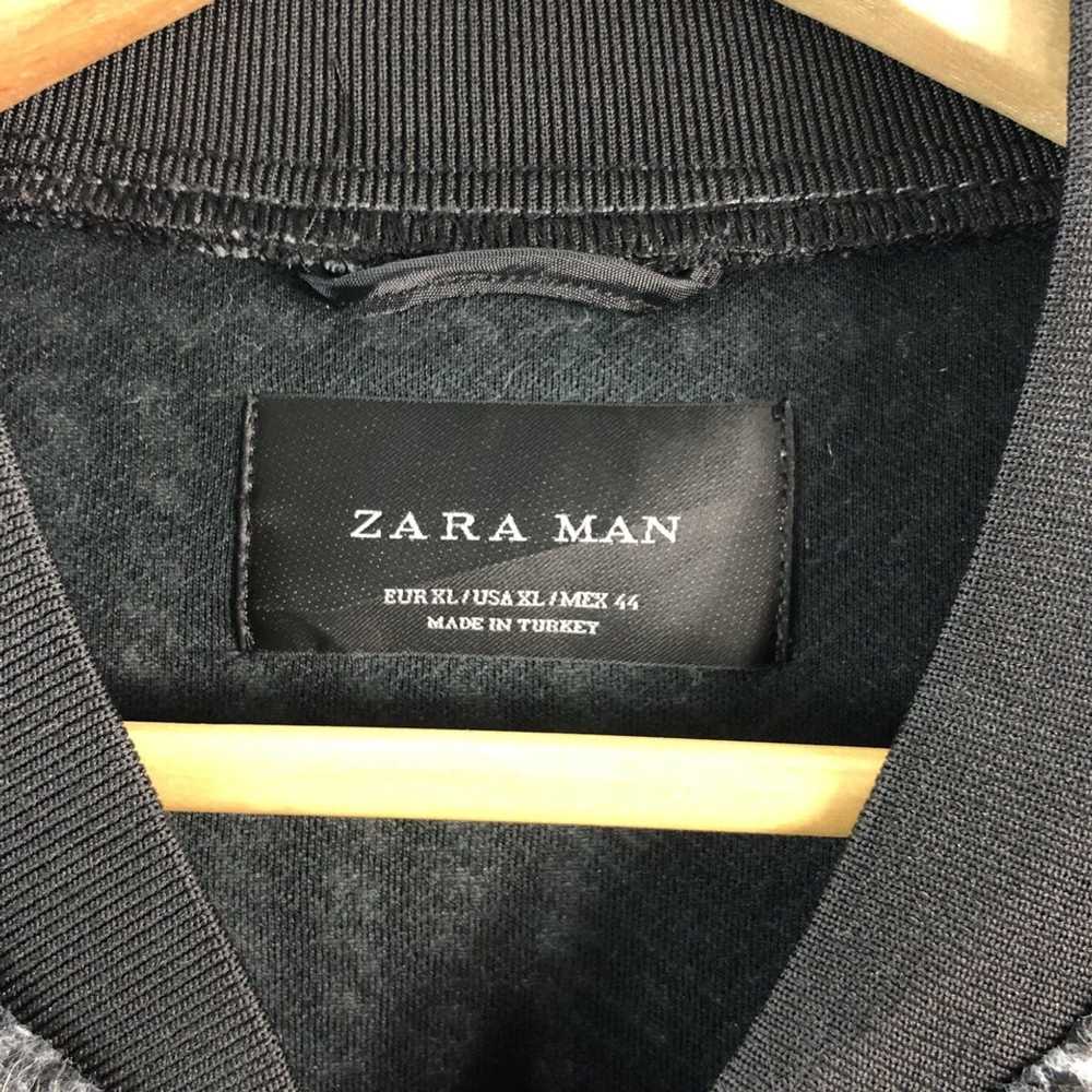 Zara Zara Man Checkered Tartan Style Bomber Jacket - image 8