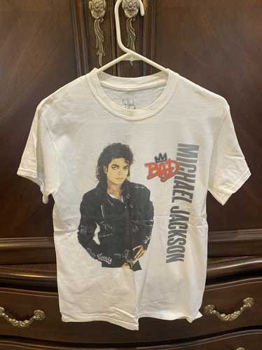 Vintage Vintage Michael Jackson white T-shirt adul