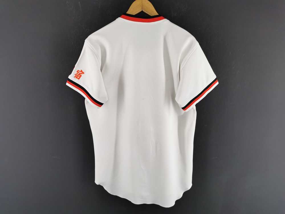 Vintage Vtg 90' Rawlings Japan Baseball Shirt Mad… - image 2