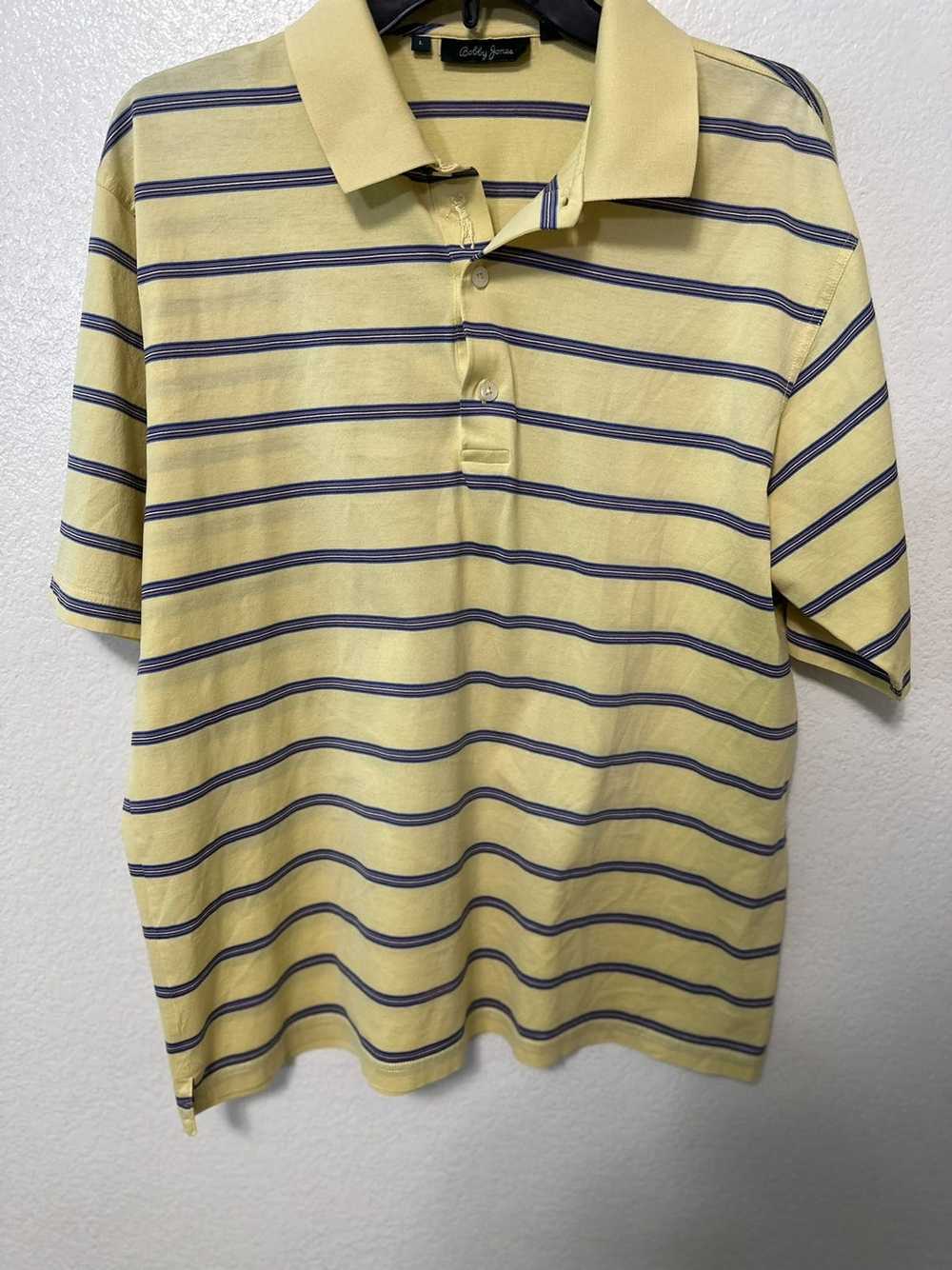 Bobby Jones Bobby Jones yellow and blue striped g… - image 2