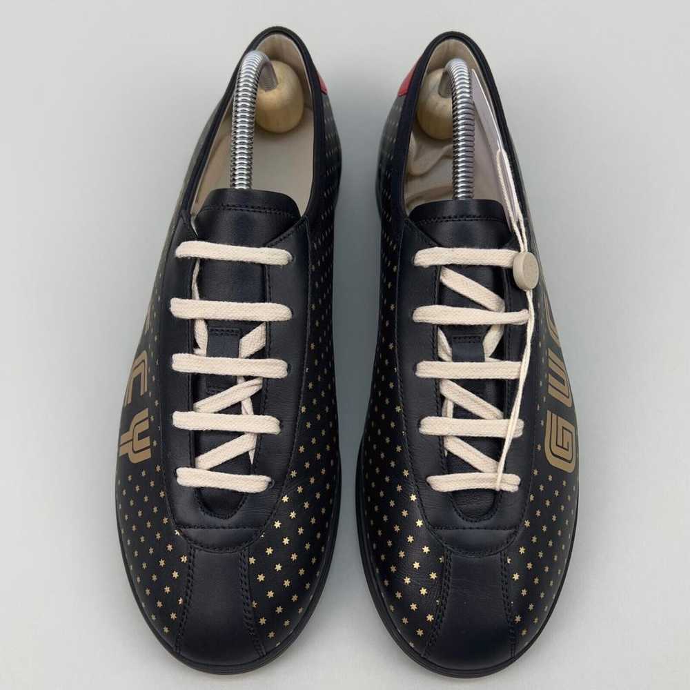 Gucci Falacer leather low trainers - image 5