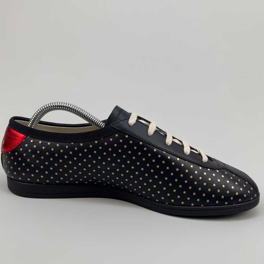 Gucci Falacer leather low trainers - image 8