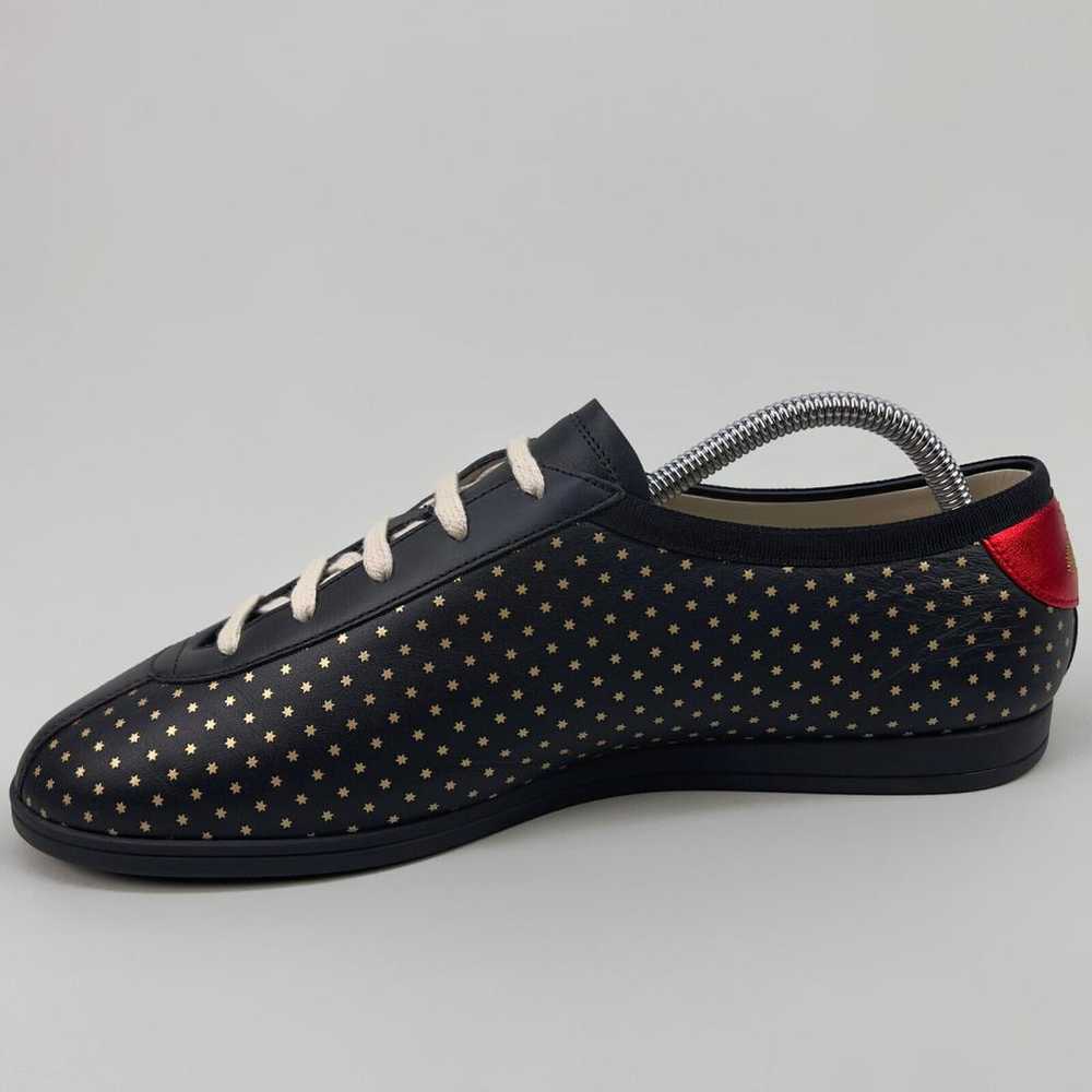 Gucci Falacer leather low trainers - image 9