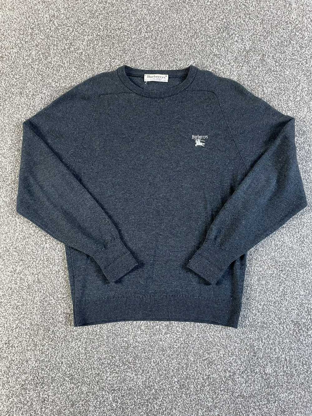 Burberry × Vintage Burberry Vintage Sweater 80s - image 1