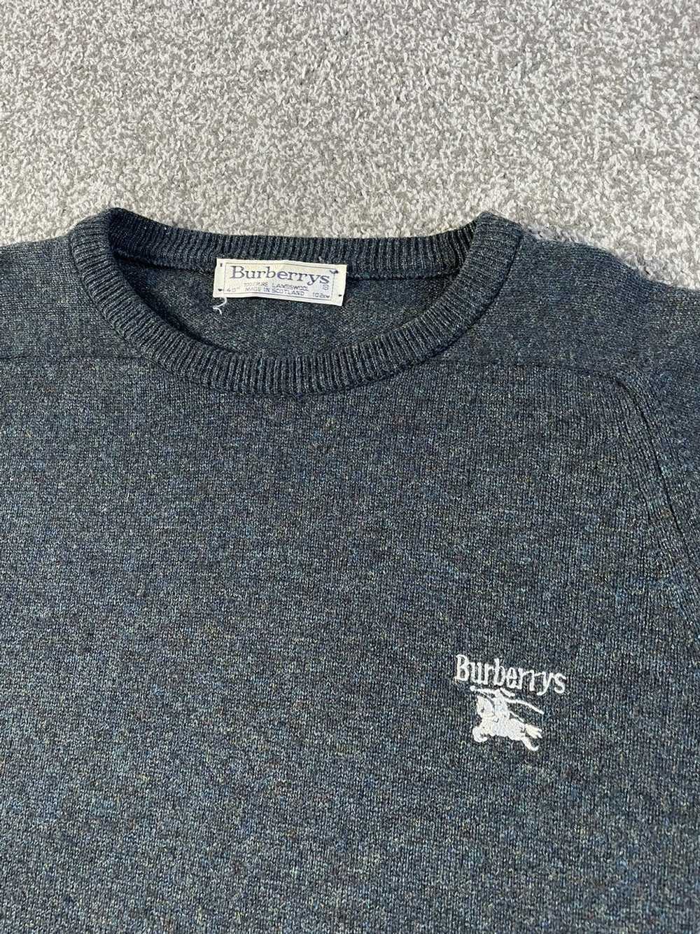 Burberry × Vintage Burberry Vintage Sweater 80s - image 2