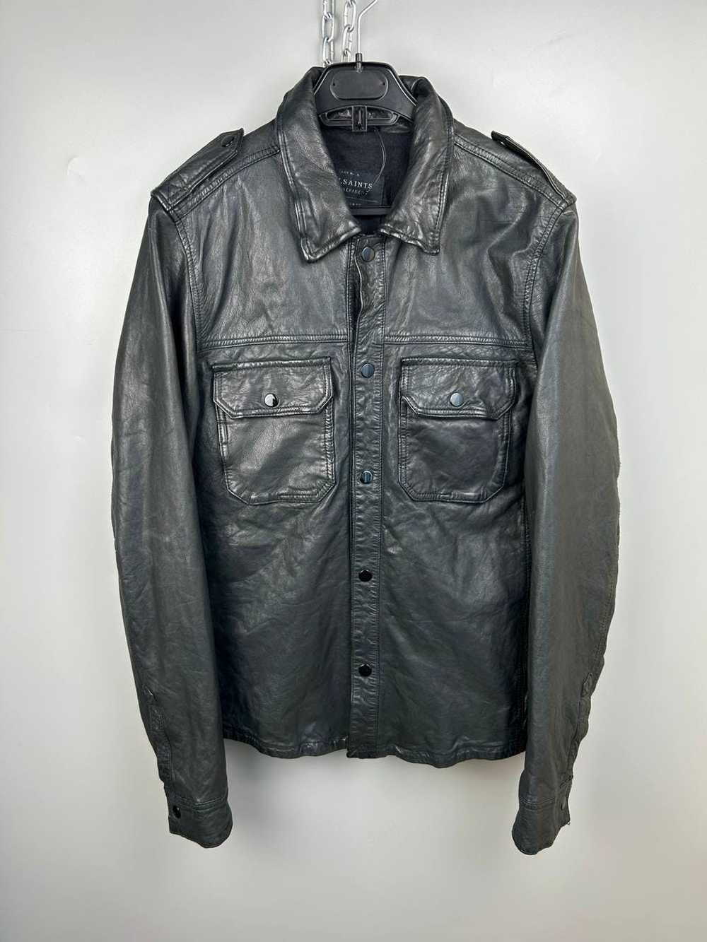Allsaints Allsaints Spitalfields Leather Jacket - image 1