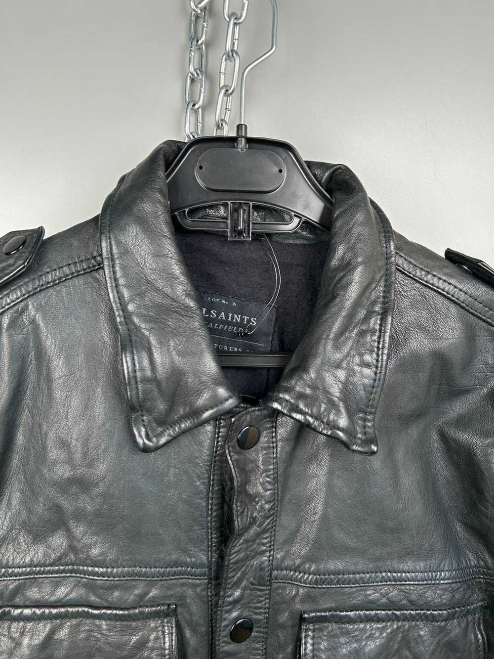 Allsaints Allsaints Spitalfields Leather Jacket - image 4