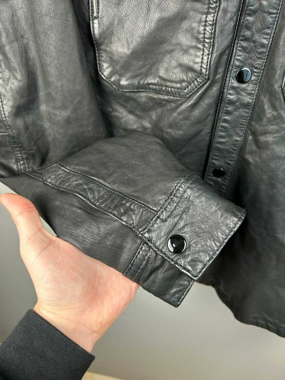Allsaints Allsaints Spitalfields Leather Jacket - image 8