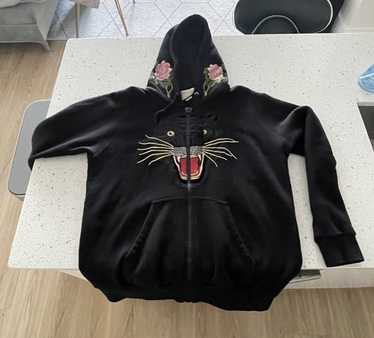 Gucci Stars & Moon Button Up Hoodie – Luxury Leather Guys