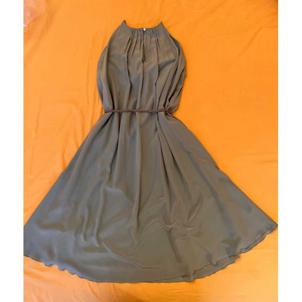 Galliano Silk mid-length dress - image 2