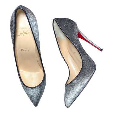 Christian Louboutin Pony-style calfskin heels