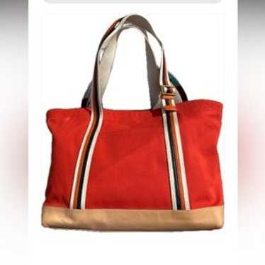 バッグ Coach Bleecker Legacy Tote Bag Leather Coach Bleecker Legacy Weekend Tote In Leather