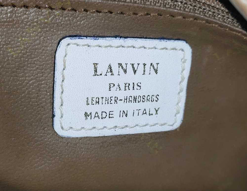 Italian Designers × Lanvin Lanvin Leather Crossbo… - image 10