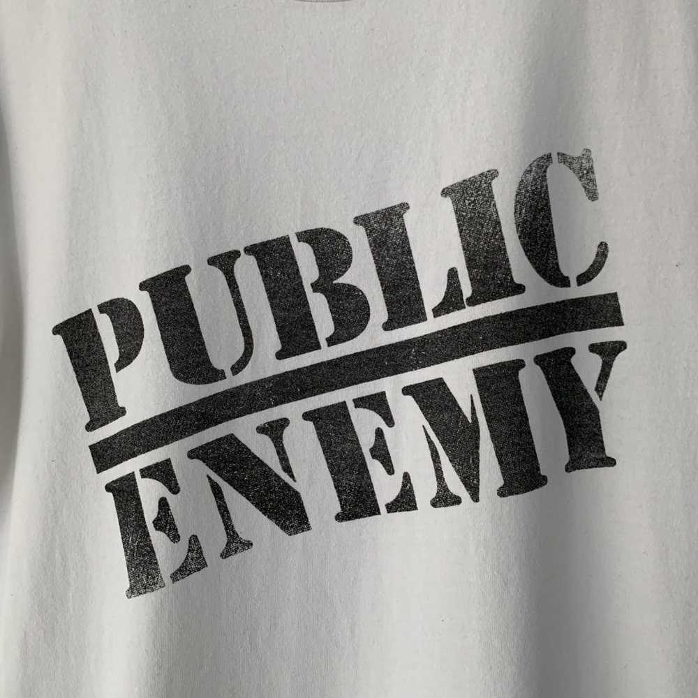 Public Enemy × Rap Tees Official Public Enemy Tee - image 3