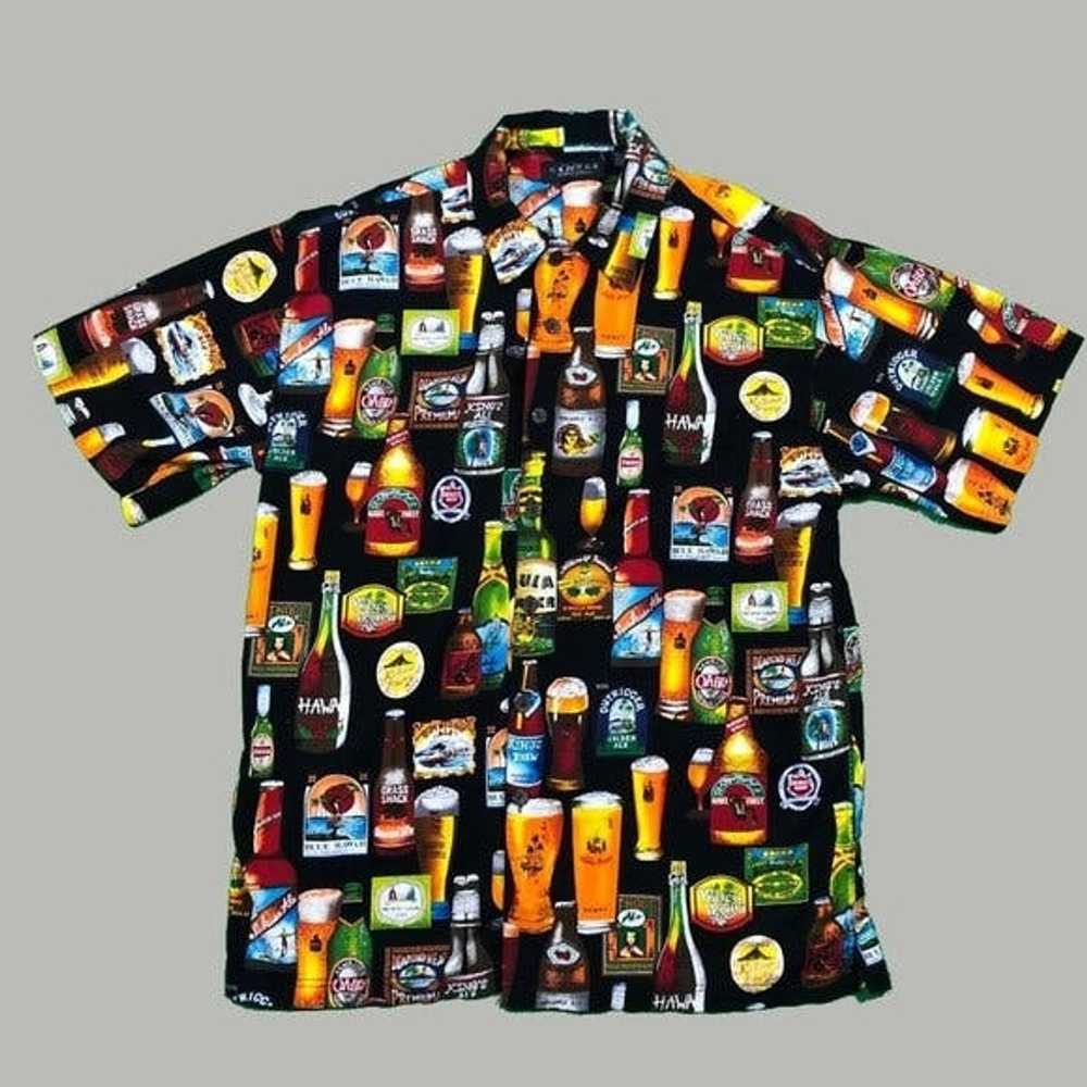 Made In Hawaii Vintage Cactus Black Label All ove… - image 1