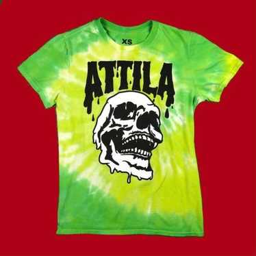 Attila Atilla graphic tie dye tee shirt - image 1