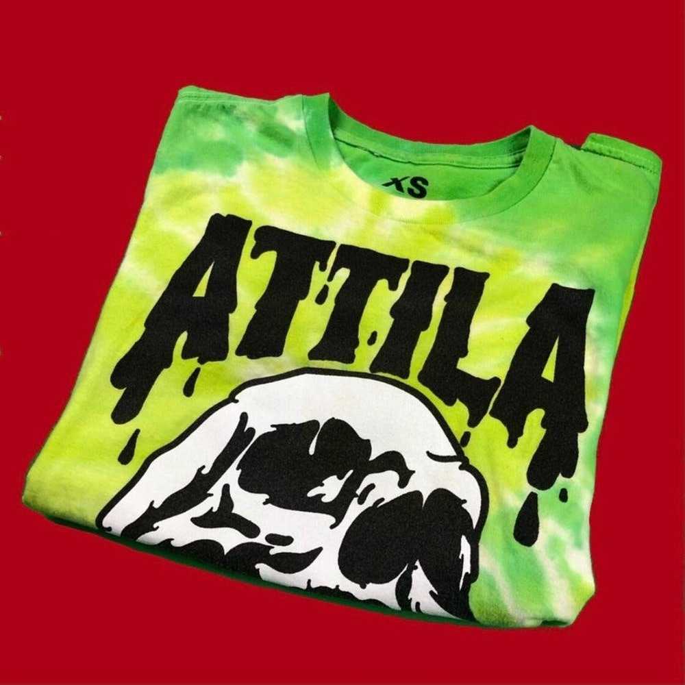 Attila Atilla graphic tie dye tee shirt - image 2