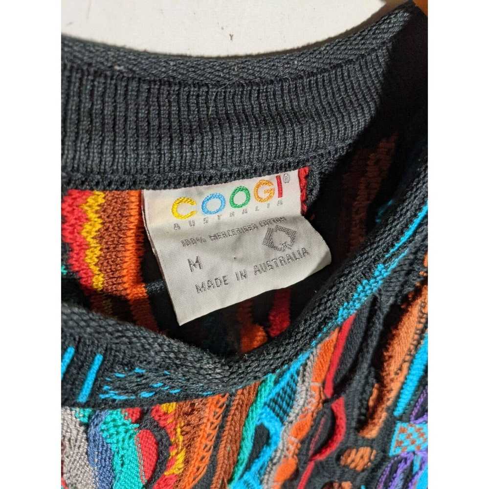 Coogi VTG COOGI Australia Knit Sweater 90s Sz Med… - image 4