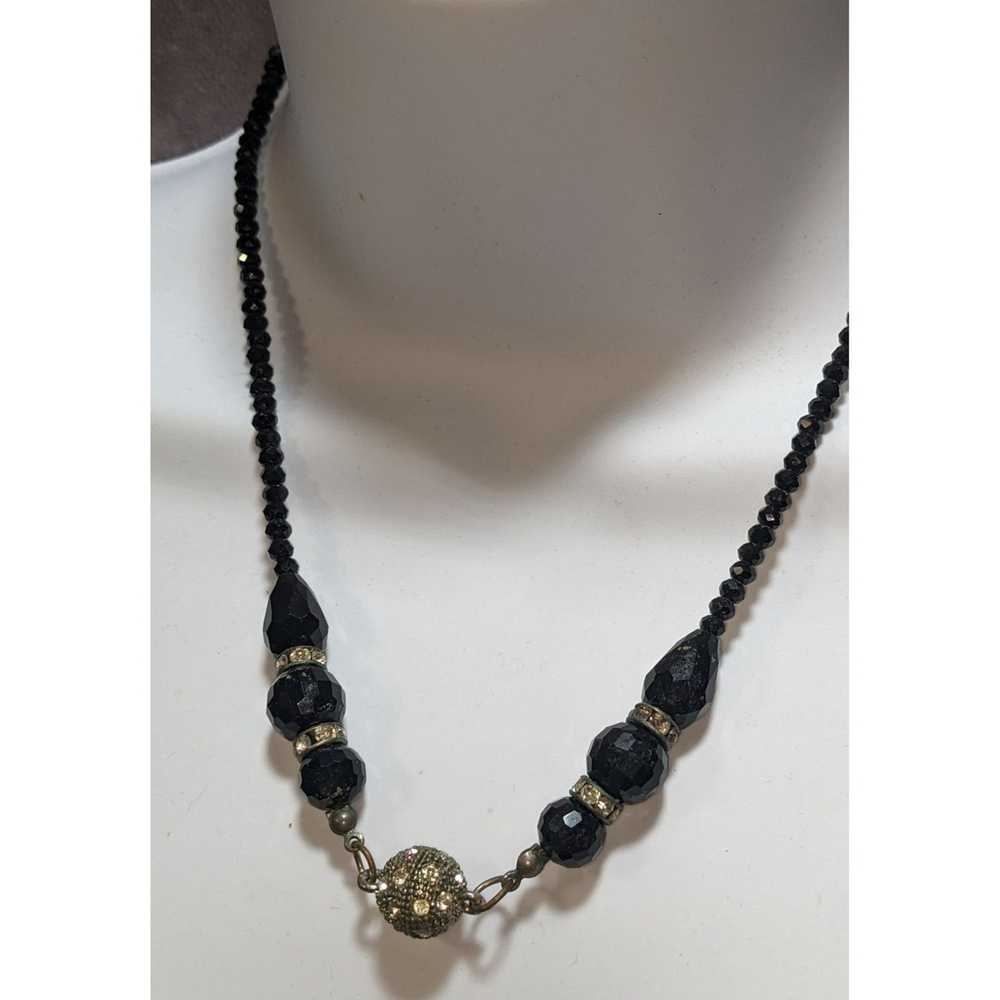 Other Beaded Magnetic Glam Goth Necklace - image 2