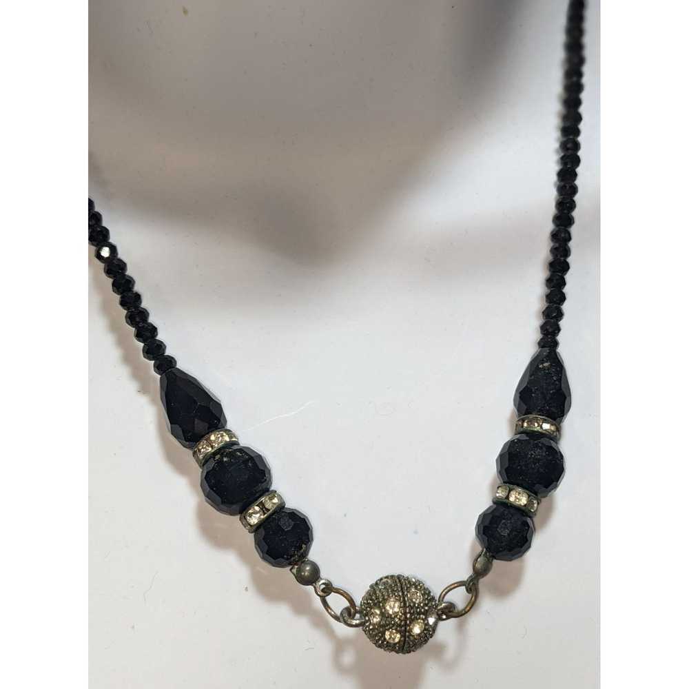 Other Beaded Magnetic Glam Goth Necklace - image 5