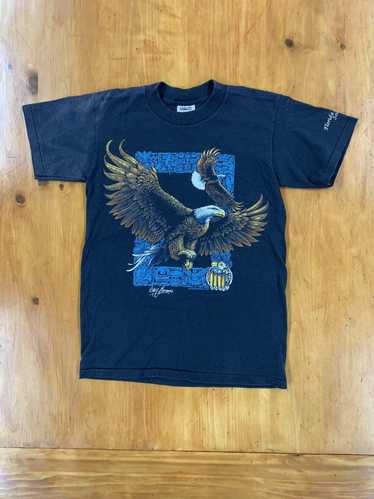 Tee × Tee Shirt × Vintage Vintage Eagle Audubon S… - image 1