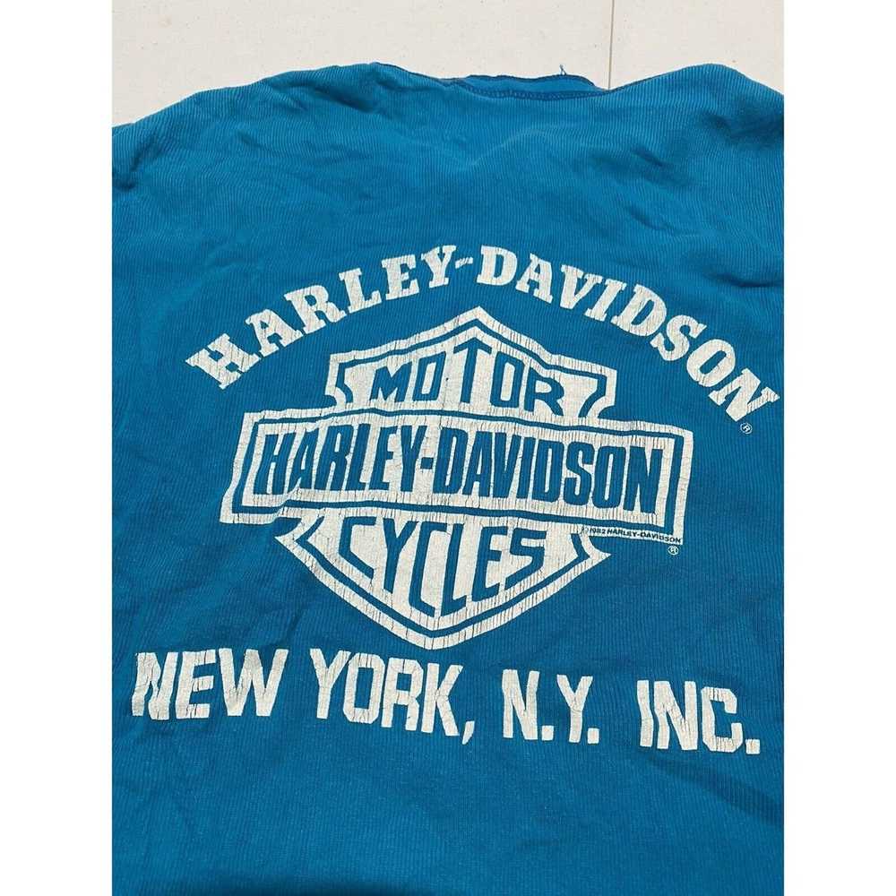 Harley Davison VTG Harley-Davidson Long Sleeve Sh… - image 6