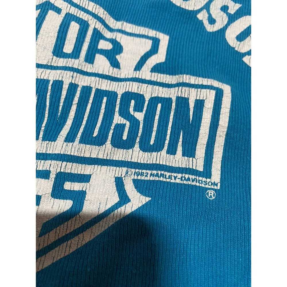 Harley Davison VTG Harley-Davidson Long Sleeve Sh… - image 7