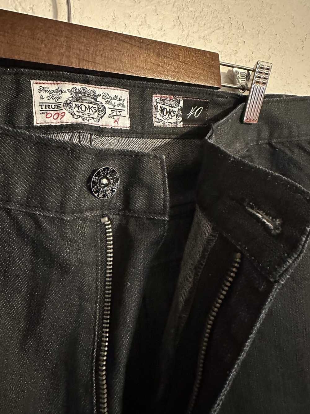 Other Black denim cargo jeans, AKDMKS brand, like… - image 2