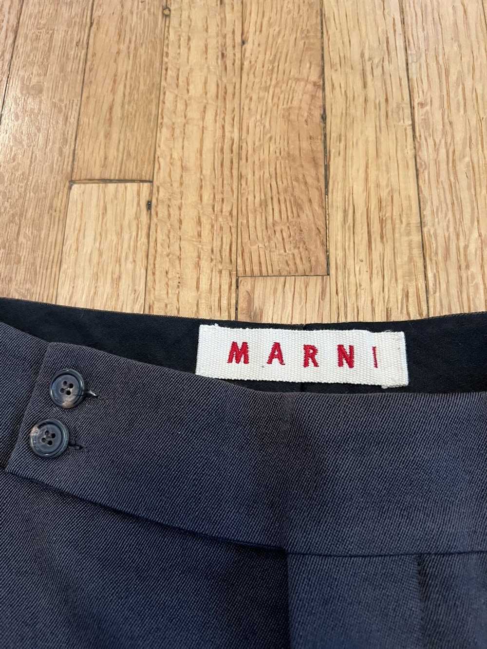 Marni Marni Lana wool trousers - image 4
