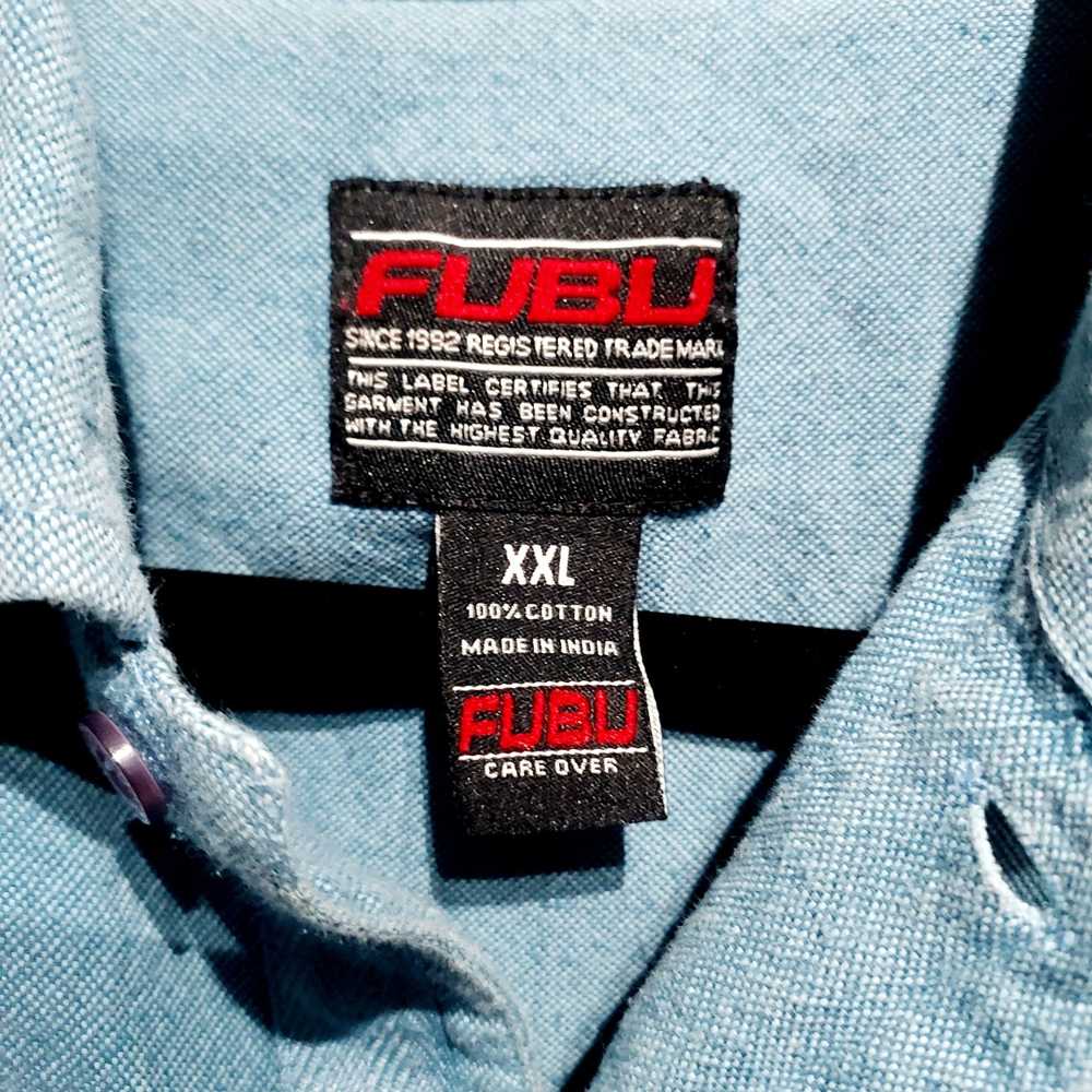 Fubu × Streetwear FUBU Cotton Short Sleeve Button… - image 3
