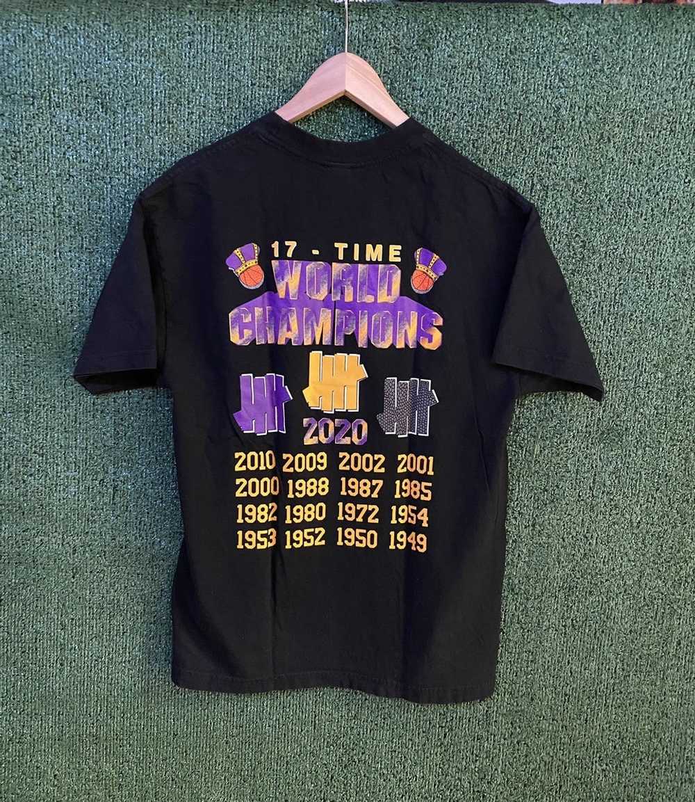 Undefeated Undefeated 2020 Lakers Champions Tee - image 2