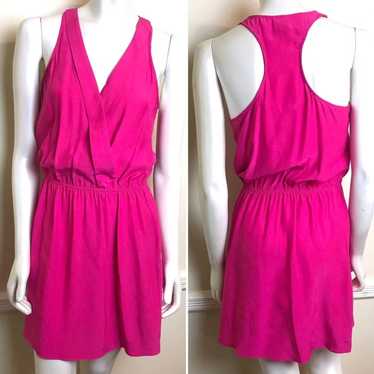 Parker Parker Silk Tank Mini Dress size M Bubblegu