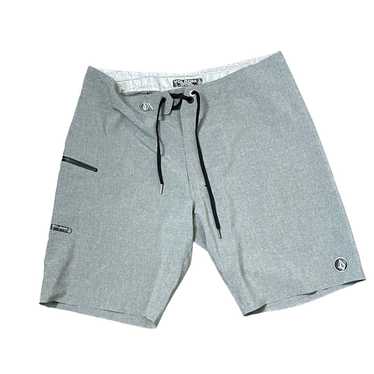 Volcom Volcom Mod-Tech Shorts 36 Gray 4-Way Stret… - image 1