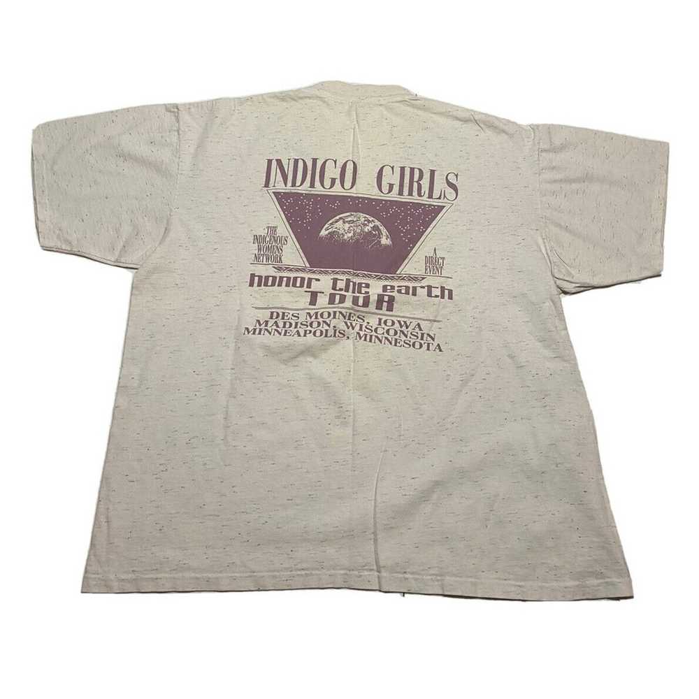 Vintage Vintage Indigo Girls Honor The Earth Tour… - image 5