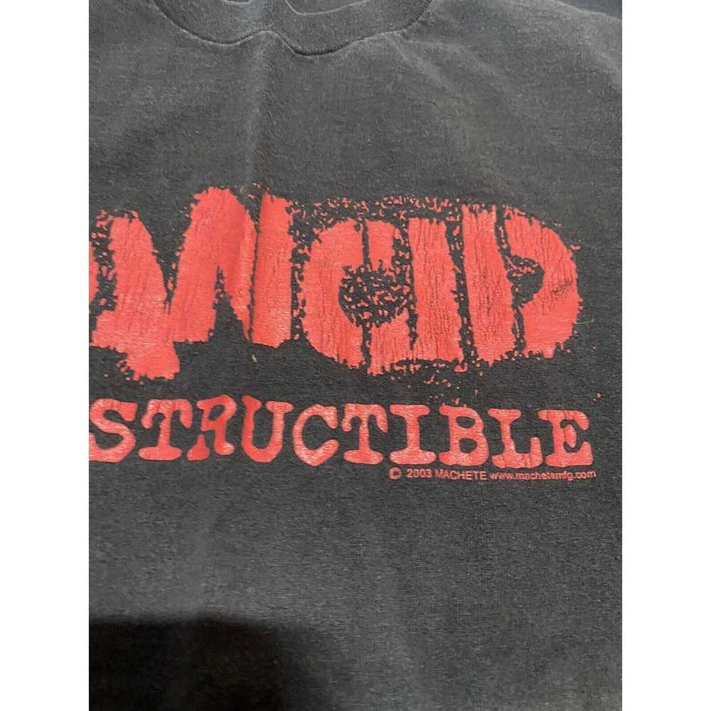 Delta Vintage 2003 Rancid Indestructible T-Shirt … - image 2