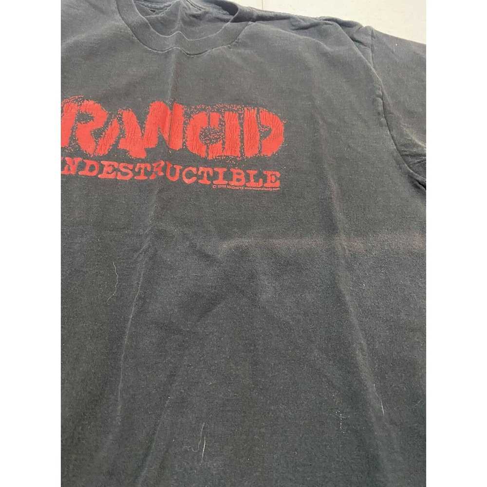 Delta Vintage 2003 Rancid Indestructible T-Shirt … - image 3
