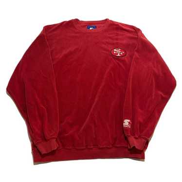 Vintage 1990's San Francisco 49ers Starter Big Logo Crewneck Sweatshirt  Sz.M / Sole Food SF