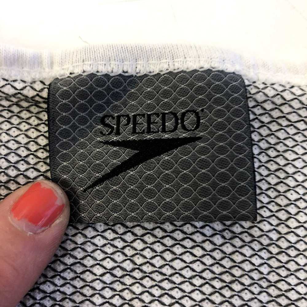 Speedo Vtg 90's Speedo MESH Muscle Shirt LOGO 50/… - image 2