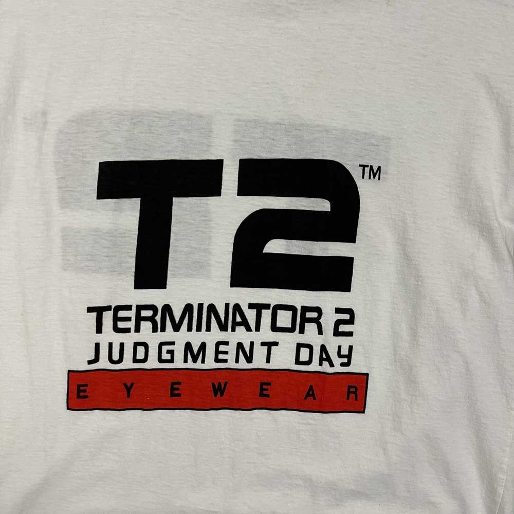 Vintage '90s Terminator 2 tee - image 3