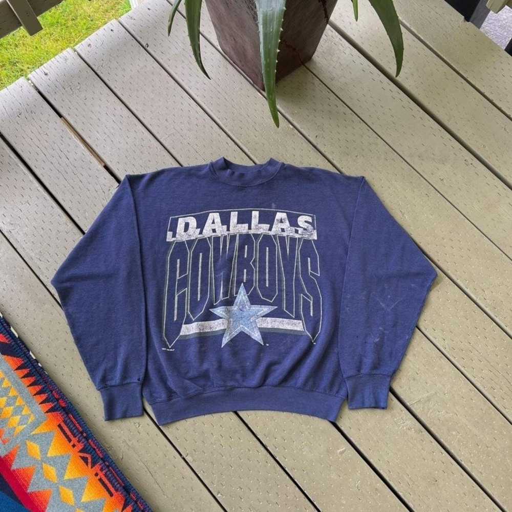 DFW Vintage Swap Meet Dallas Cowboys Deion Sanders x Troy Aikman Bootleg T-Shirt Small / Black