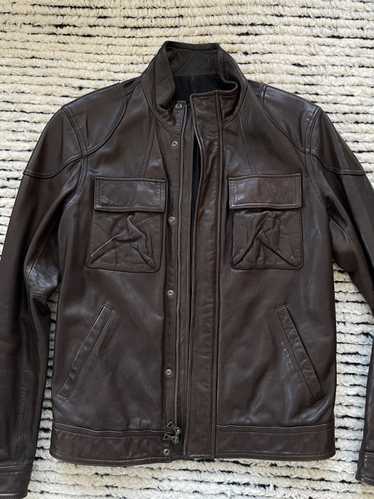 Vince Leather Motion jacket