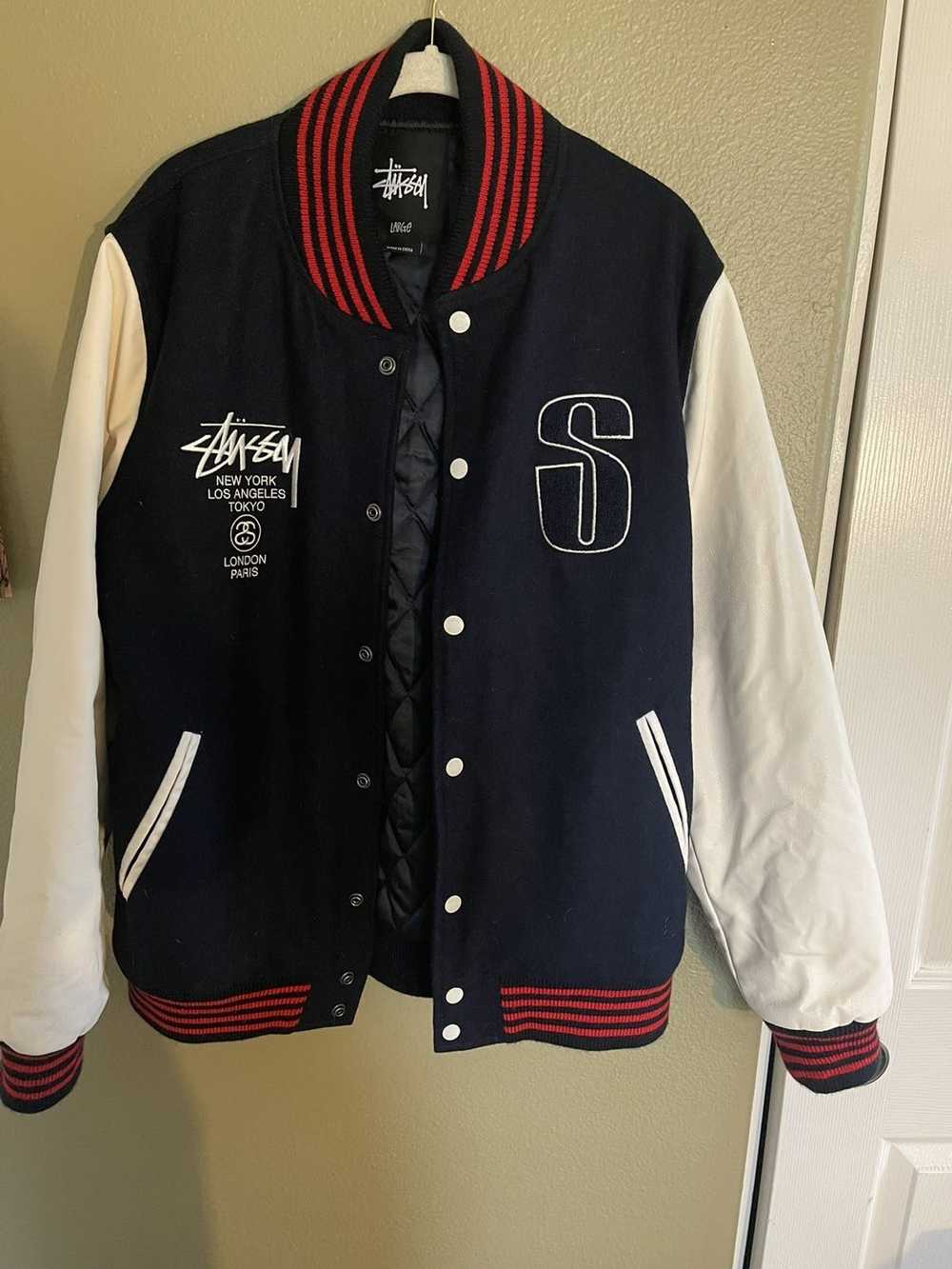 Stussy vintage stussy varsity jacket - Gem