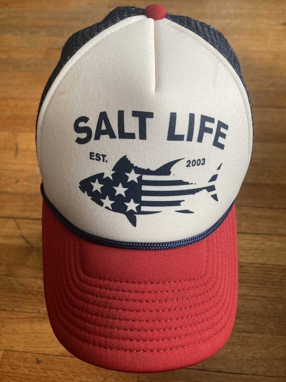 Snap Back × Trucker Hat × Vintage Salt Life Truck… - image 1