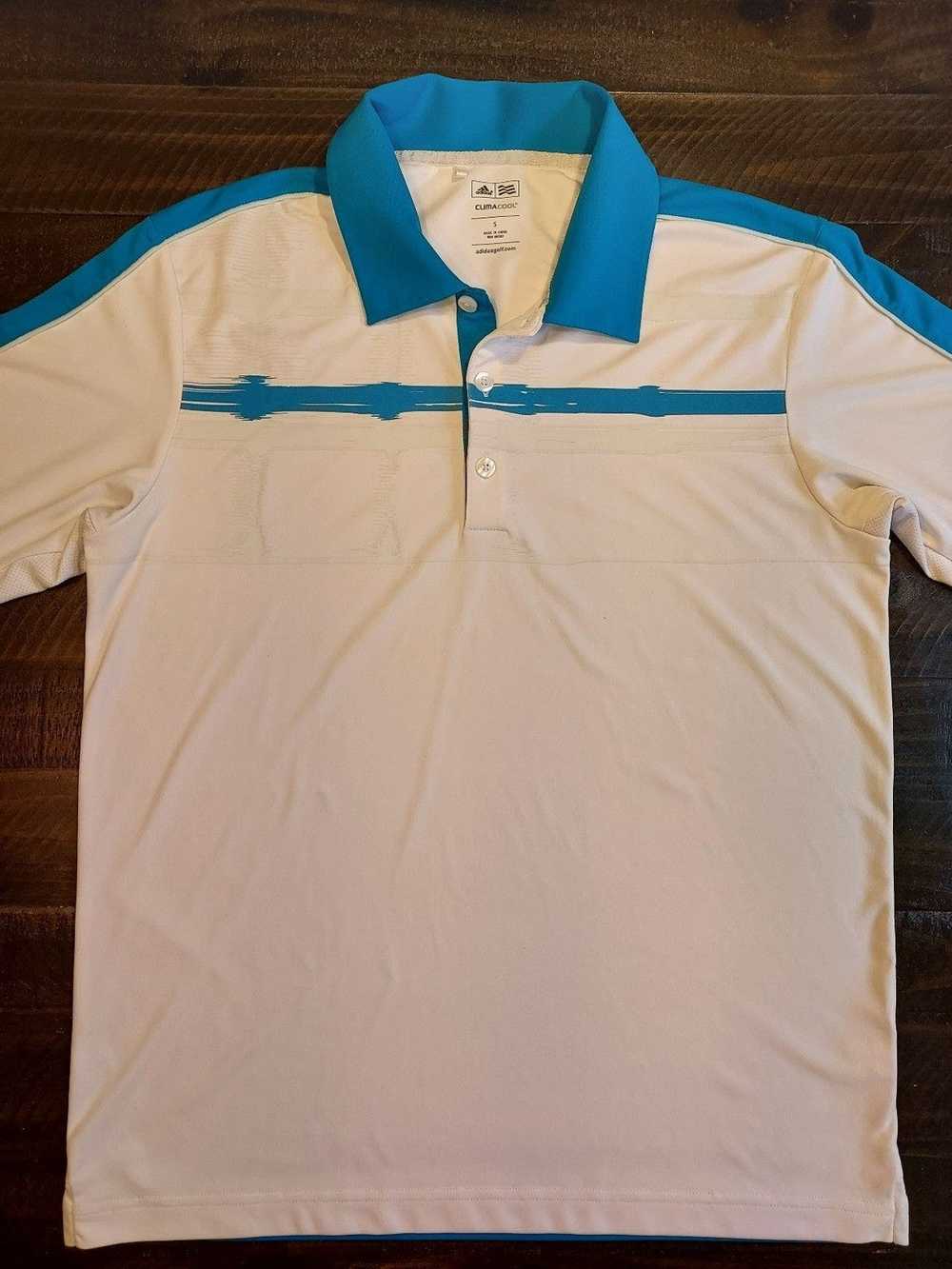 Adidas Adiadas Climacool Golf Style Polo Shirt, M… - image 1